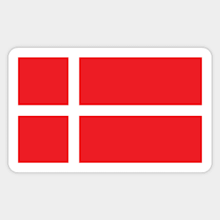 Denmark flag Sticker